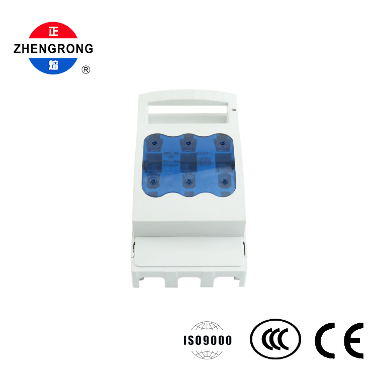 3 पोल फ्यूज स्विच डिस्कनेक्टर 160A 690V DIN रेल