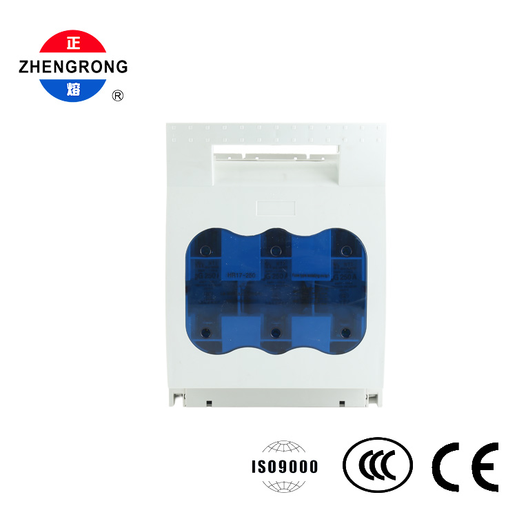 3 पोल फ्यूज स्विच डिस्कनेक्टर 250A 690V DIN रेल