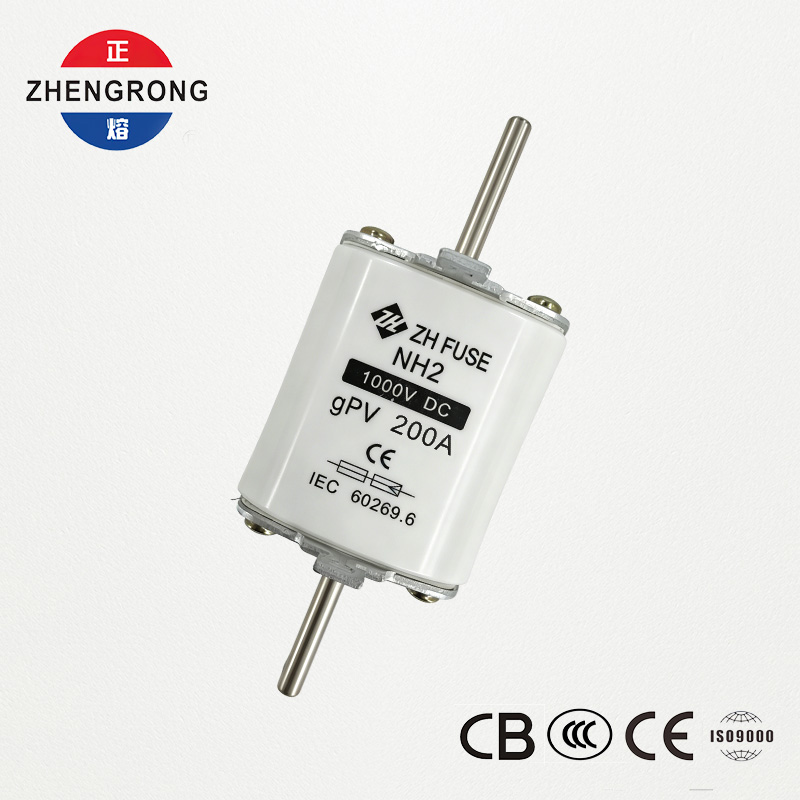 NH2 200A 1000V DC gPV फोटोव्होल्टेइक फ्यूज लिंक - IEC 60269.6 प्रमाणित
