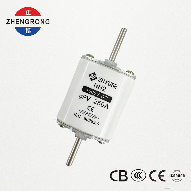 NH2 250A 1000V DC gPV फोटोव्होल्टेइक फ्यूज लिंक - IEC 60269.6 प्रमाणित
