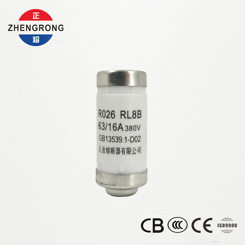 RL8B R026 D02 फ्यूज 16A/63A 380V | GB13539.1